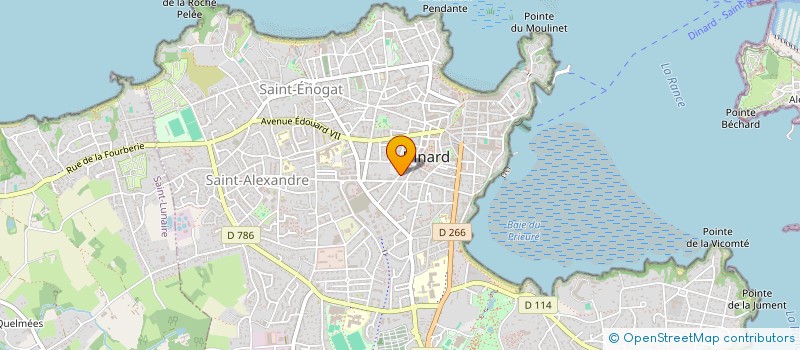 localisation de l'entreprise MADAME MARINE BELLOIR  DINARD