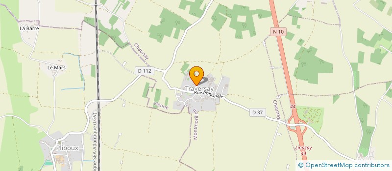 localisation de l'entreprise MADAME MARINE BELLY  CHAUNAY