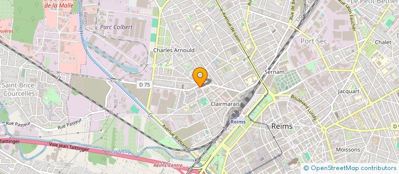 localisation de l'entreprise MADAME MARINE BERGERE  REIMS