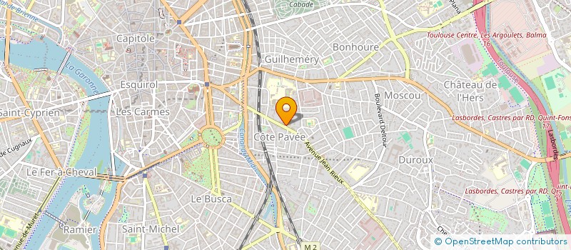 localisation de l'entreprise MADAME MARINE BERNAT à TOULOUSE