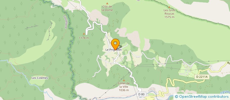 localisation de l'entreprise MADAME MARINE BERRUEZO  BRIANCONNET