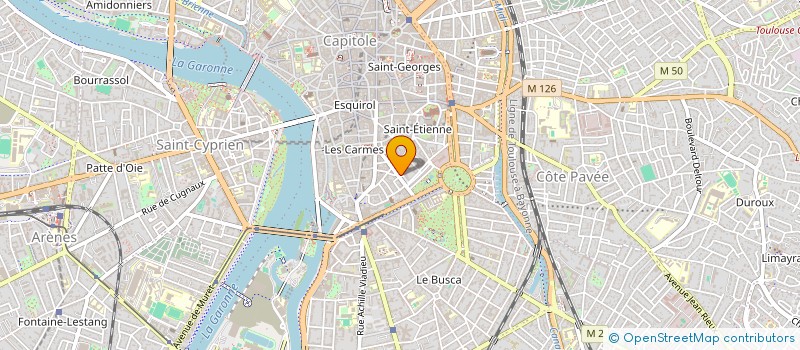 localisation de l'entreprise MADAME MARINE BERSON à TOULOUSE