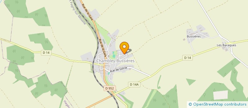 localisation de l'entreprise MADAME MARINE BERTELLETTO  CHAMBLEY-BUSSIERES