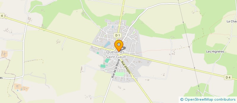 localisation de l'entreprise MADAME MARINE BEUDARD  MESLAY-DU-MAINE