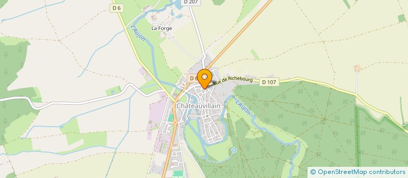 localisation de l'entreprise MADAME MARINE BEY à CHATEAUVILLAIN