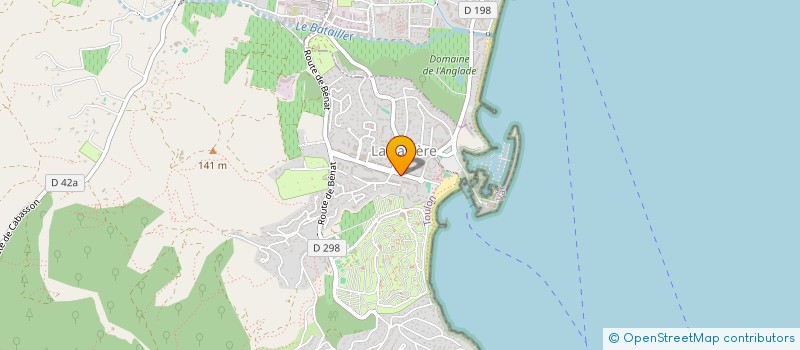 localisation de l'entreprise MADAME MARINE BIERDEL  BORMES-LES-MIMOSAS