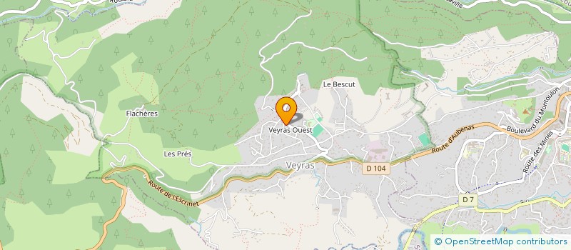 localisation de l'entreprise MADAME MARINE BIGRE  VEYRAS