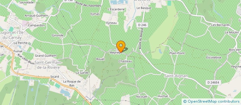 localisation de l'entreprise MADAME MARINE BILLET  LUGON-ET-L'ILE-DU-CARNAY