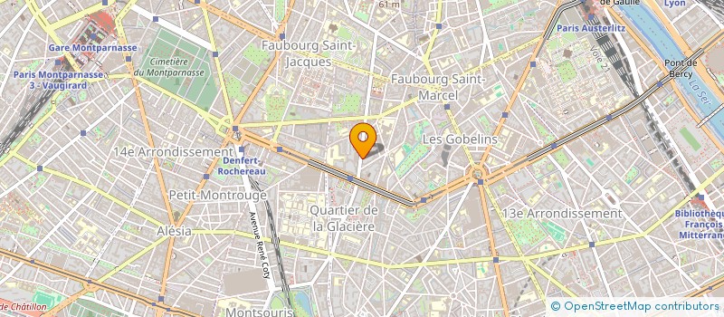 localisation de l'entreprise MADAME MARINE BLANDIN  PARIS