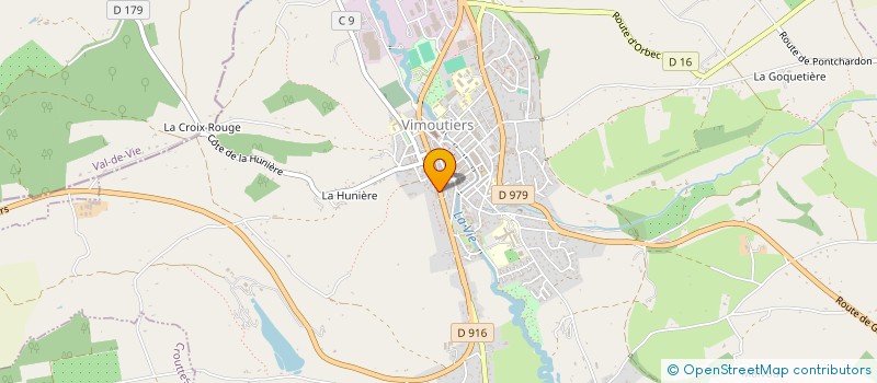 localisation de l'entreprise MADAME MARINE BLOT à VIMOUTIERS