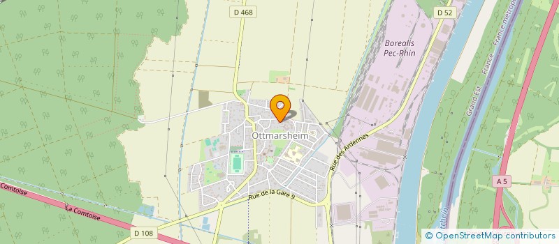 localisation de l'entreprise MADAME MARINE BOBAN  OTTMARSHEIM