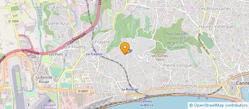 localisation de l'entreprise MADAME MARINE BOIDIN à CANNES