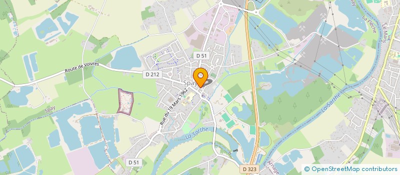 localisation de l'entreprise MADAME MARINE BOISSENIN  SPAY