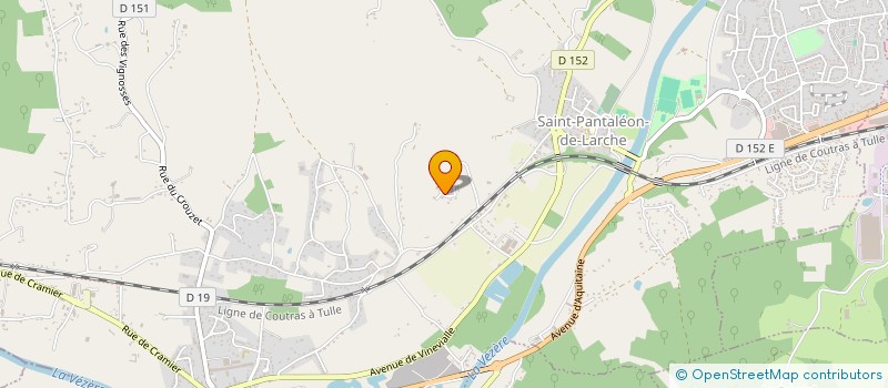 localisation de l'entreprise MADAME MARINE BOISSIERE  SAINT-PANTALEON-DE-LARCHE