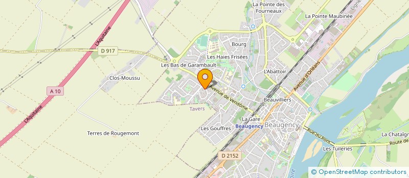 localisation de l'entreprise MADAME MARINE BOISTARD à BEAUGENCY