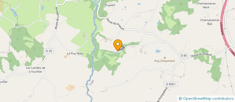 localisation de l'entreprise MADAME MARINE BOUCHER  SALON-LA-TOUR