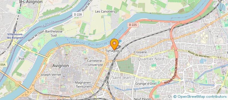 localisation de l'entreprise MADAME MARINE BOUCHET  AVIGNON