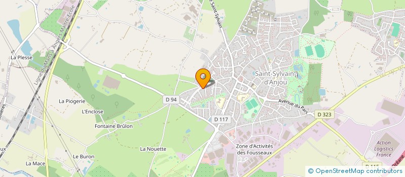 localisation de l'entreprise MADAME MARINE BOUGET  SAVENNIERES