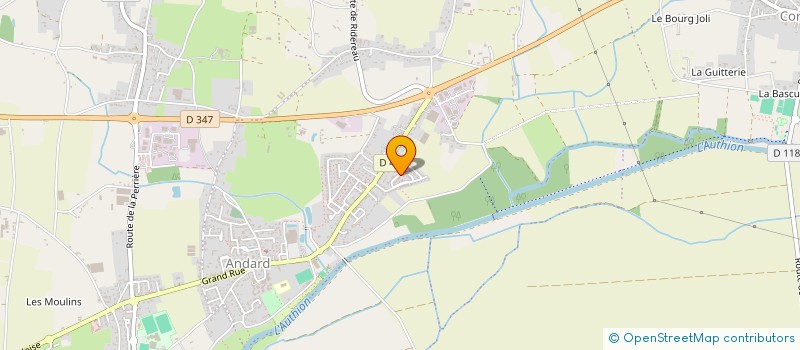 localisation de l'entreprise MADAME MARINE BOUGUE  LOIRE-AUTHION