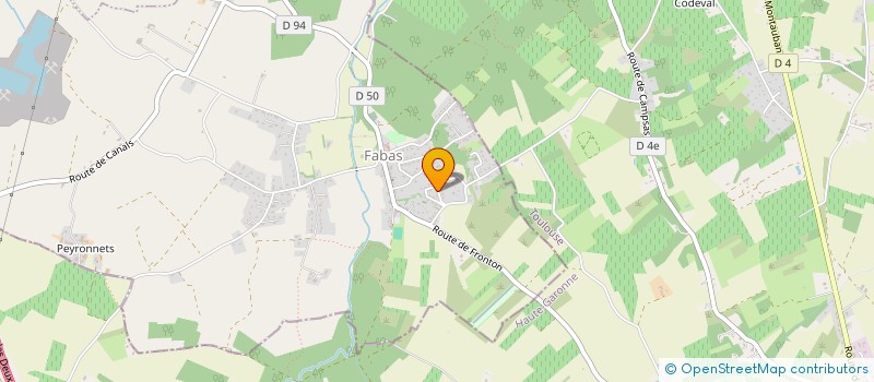 localisation de l'entreprise MADAME MARINE BOUISSAC  BAZUS