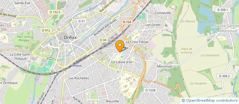 localisation de l'entreprise MADAME MARINE BOULNOIS à DREUX