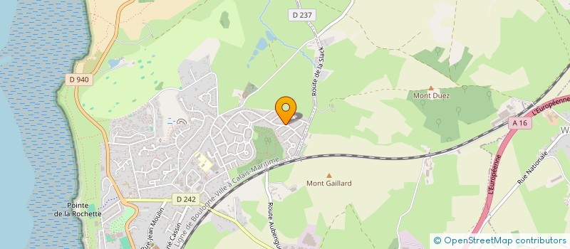 localisation de l'entreprise MADAME MARINE BOULOY  WIMEREUX