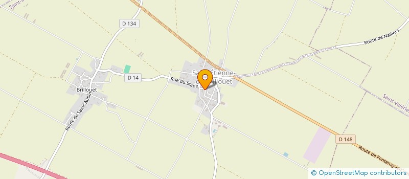 localisation de l'entreprise MADAME MARINE BOUNAUDET  SAINT-ETIENNE-DE-BRILLOUET