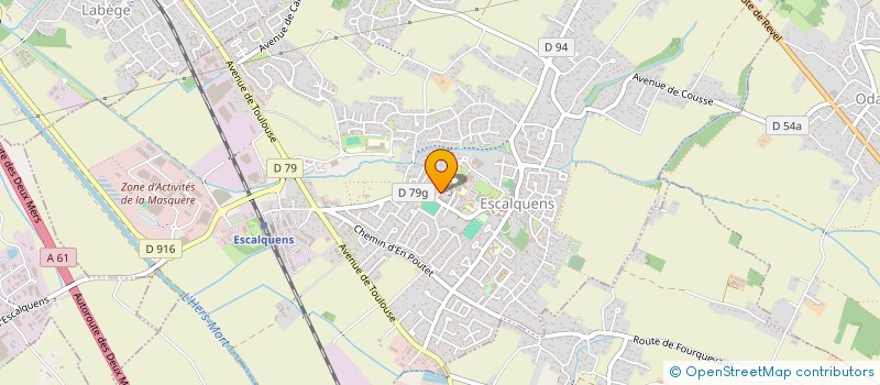 localisation de l'entreprise MADAME MARINE BOUSQUET  FOURQUEVAUX