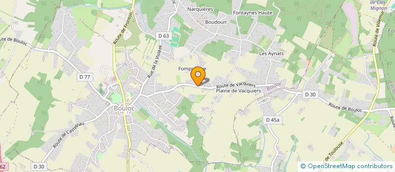 localisation de l'entreprise MADAME MARINE BOUSSELET  BOULOC