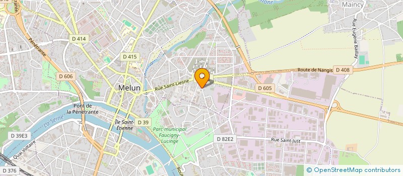 localisation de l'entreprise MADAME MARINE BOYER à MELUN