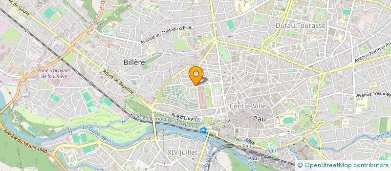 localisation de l'entreprise MADAME MARINE BRANDT à PAU