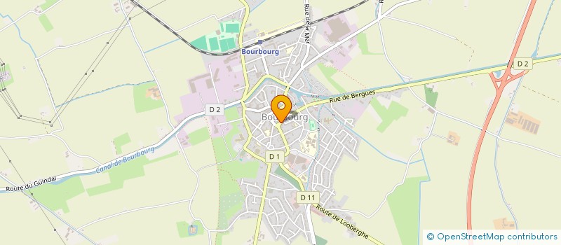 localisation de l'entreprise MADAME MARINE BREBANT à BOURBOURG