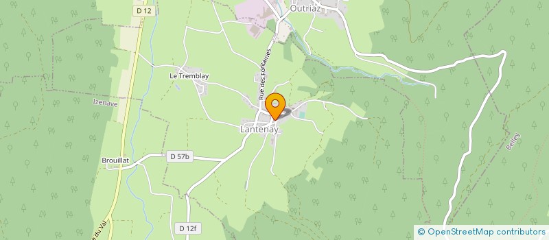 localisation de l'entreprise MADAME MARINE BRITO FARIA à LANTENAY