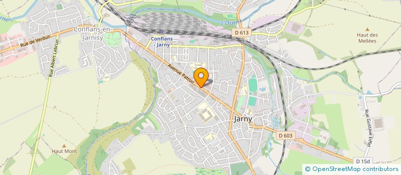 localisation de l'entreprise MADAME MARINE BROSCHARD  CONFLANS-EN-JARNISY