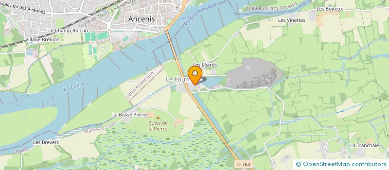 localisation de l'entreprise MADAME MARINE BROUSSAIS à MONTREVAULT-SUR-EVRE