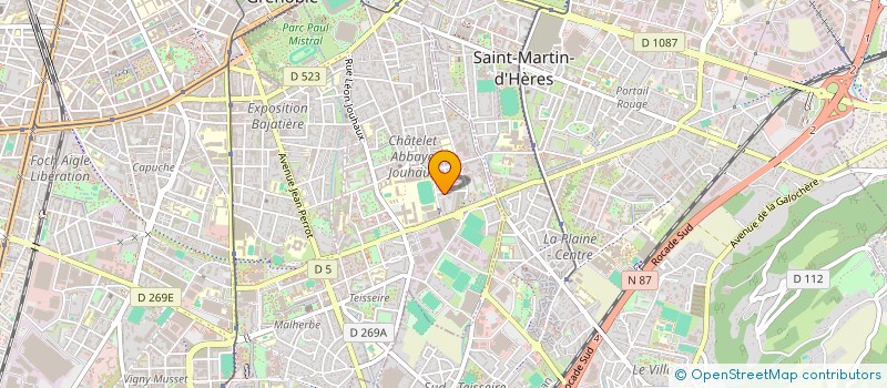 localisation de l'entreprise MADAME MARINE BRUCKNER  LA CHAPELLE-DE-LA-TOUR