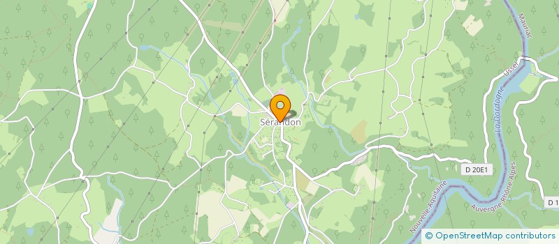 localisation de l'entreprise MADAME MARINE BRUGIERE  NEUVIC