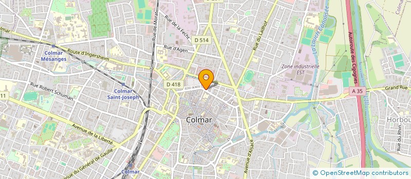 localisation de l'entreprise MADAME MARINE BUSCHE  COLMAR