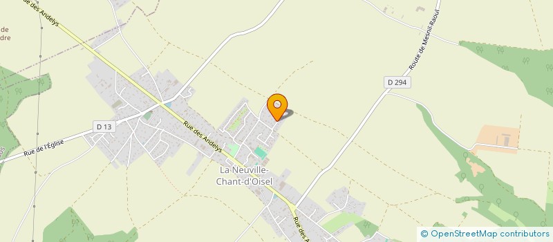 localisation de l'entreprise MADAME MARINE BUTIN  LA NEUVILLE-CHANT-D'OISEL