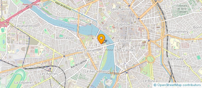 localisation de l'entreprise MADAME MARINE CABARDOS à TOULOUSE