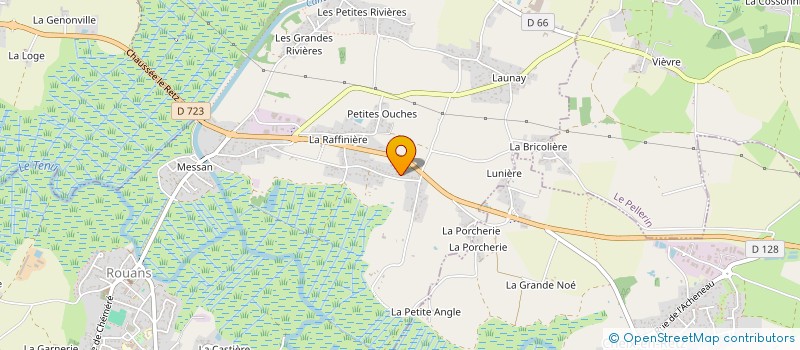 localisation de l'entreprise MADAME MARINE CALMIN  ROUANS