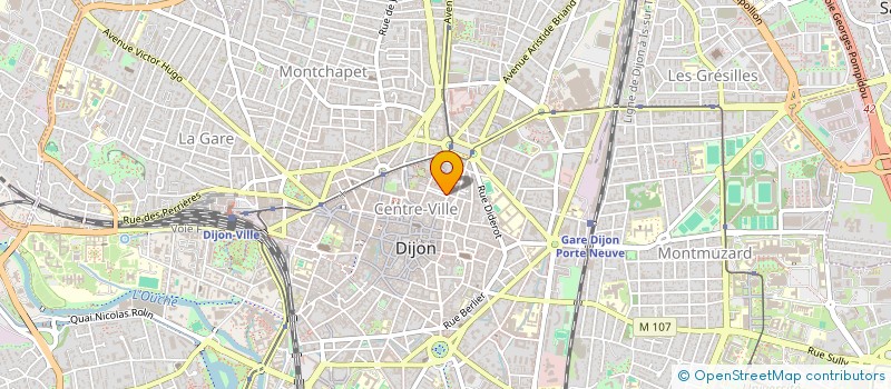 localisation de l'entreprise MADAME MARINE CALOI  DIJON