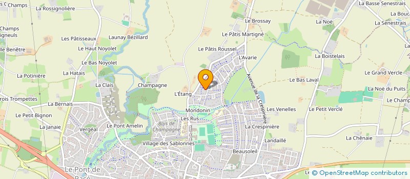 localisation de l'entreprise MADAME MARINE CAMICI  VERTOU