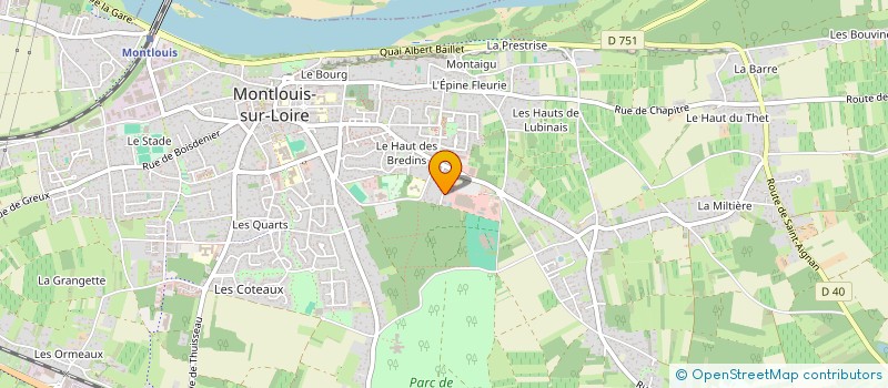 localisation de l'entreprise MADAME MARINE CAMUS à AURILLAC