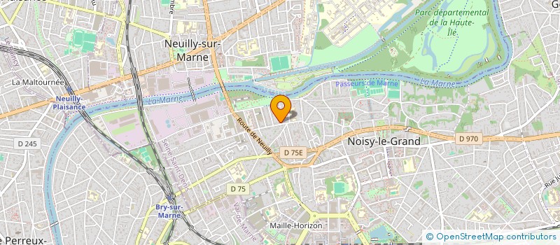 localisation de l'entreprise MADAME MARINE CAPELLI  NOISY-LE-GRAND