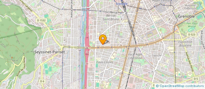 localisation de l'entreprise MADAME MARINE CARCELEN à GRENOBLE