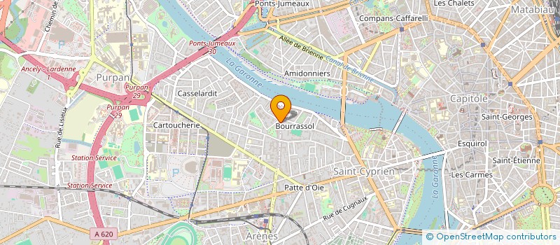 localisation de l'entreprise MADAME MARINE CARON  TOULOUSE