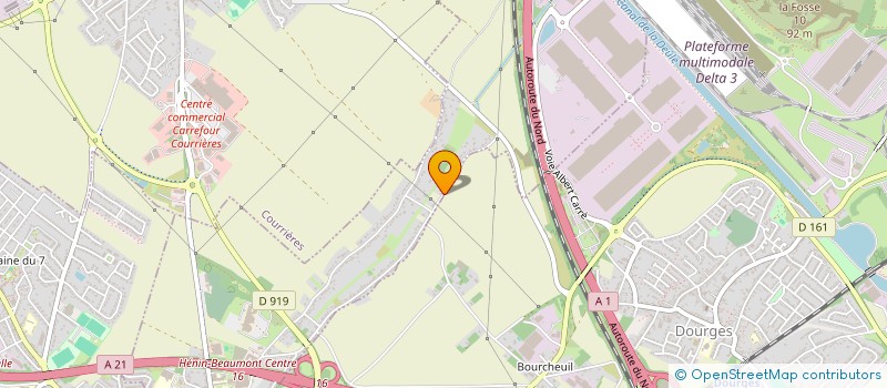 localisation de l'entreprise MADAME MARINE CARPENTIER  HENIN-BEAUMONT