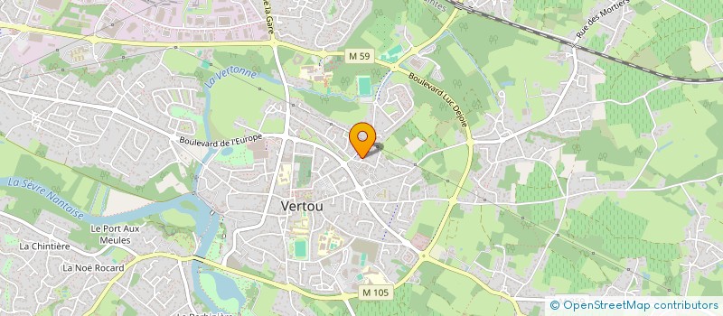 localisation de l'entreprise MADAME MARINE CARTERON  VERTOU