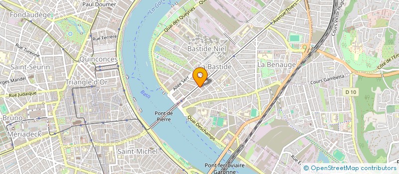 localisation de l'entreprise MADAME MARINE CASSONNET  BORDEAUX